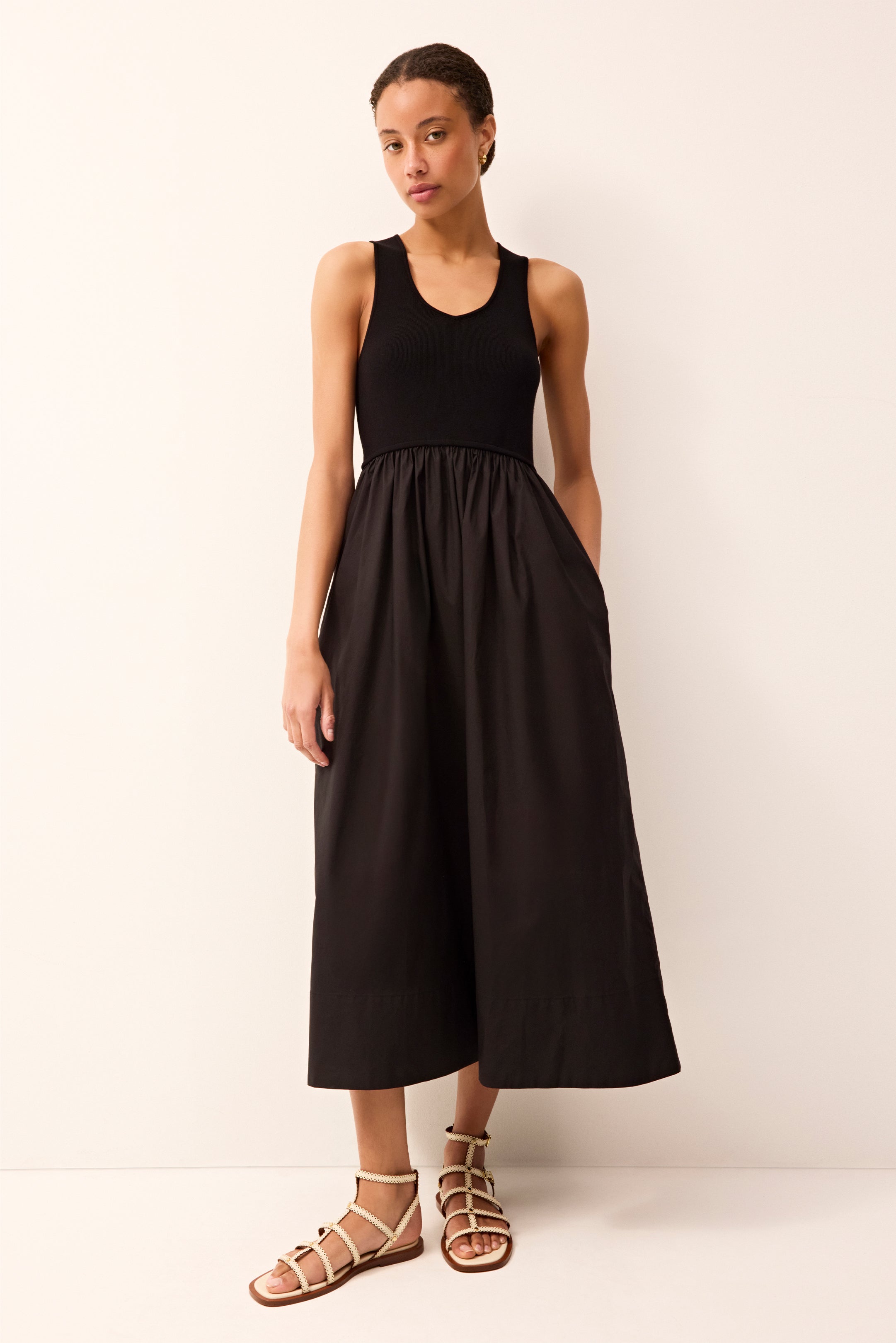 anya black dress Anya Black Long Dress