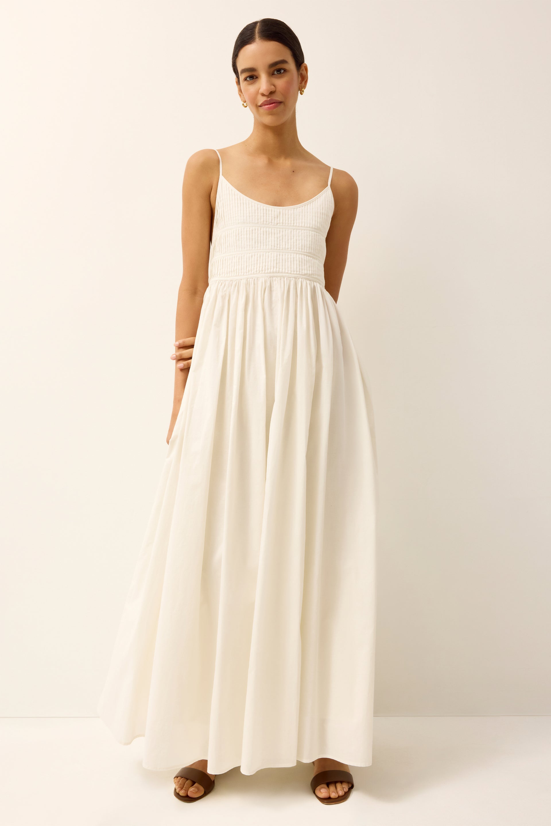 BAILEY DRESS OYSTER / 8