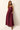 Purple pleated maxi dress with an empire waist