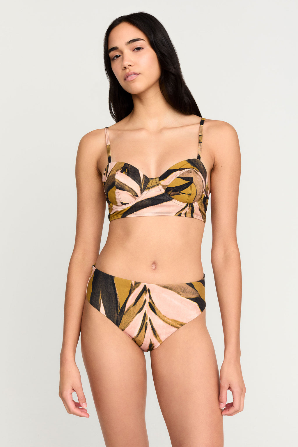 Marie Oliver Marissa One Shoulder Swimsuit in Marina main image 0