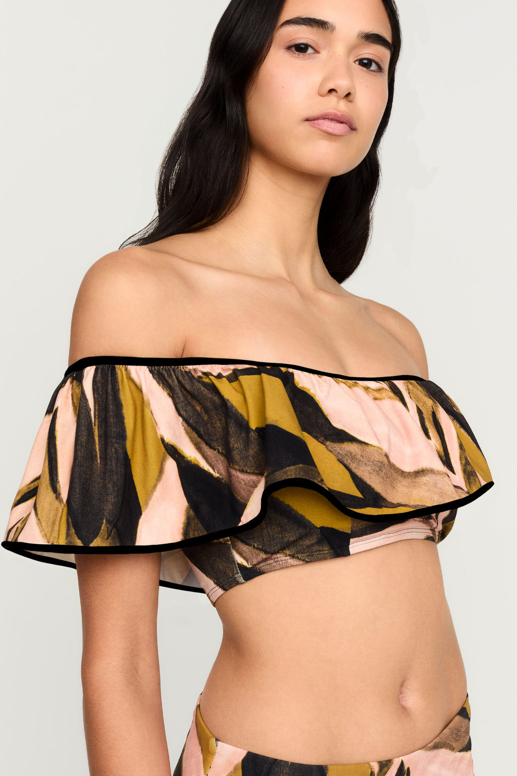 Marie Oliver Marissa One Shoulder Swimsuit in Marina