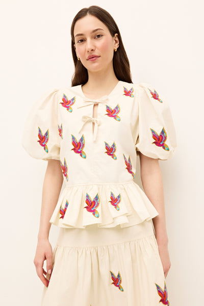 バレエ Stina see-through mellow tops L ESTELLA TOP – Marie Oliver