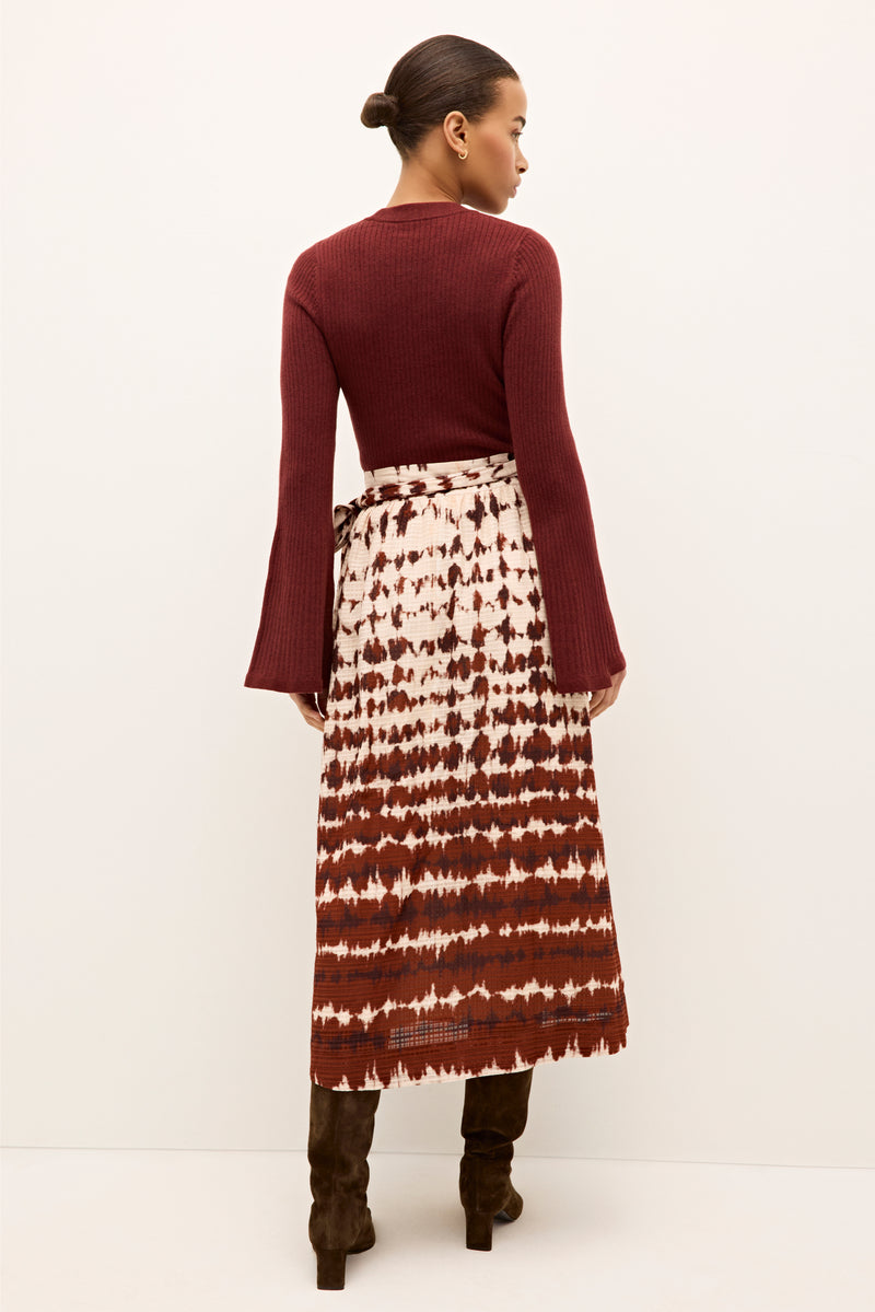 ESTINE WRAP SKIRT