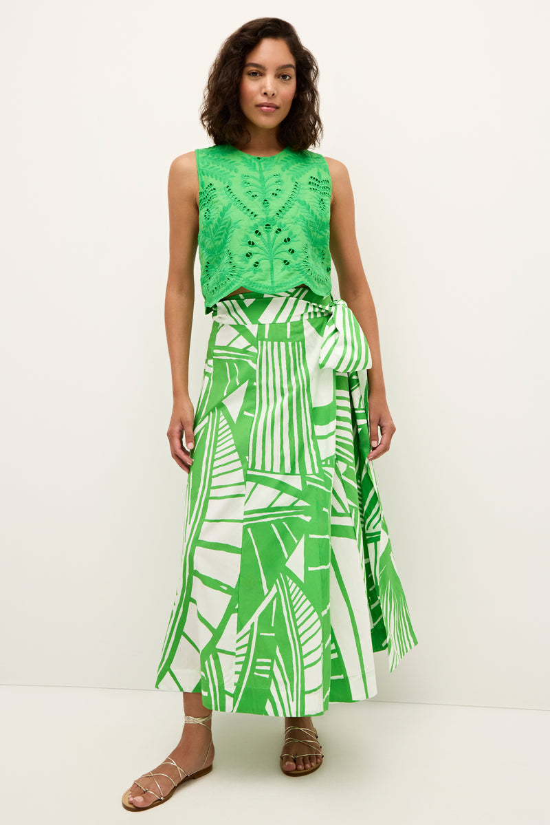 ESTINE WRAP SKIRT