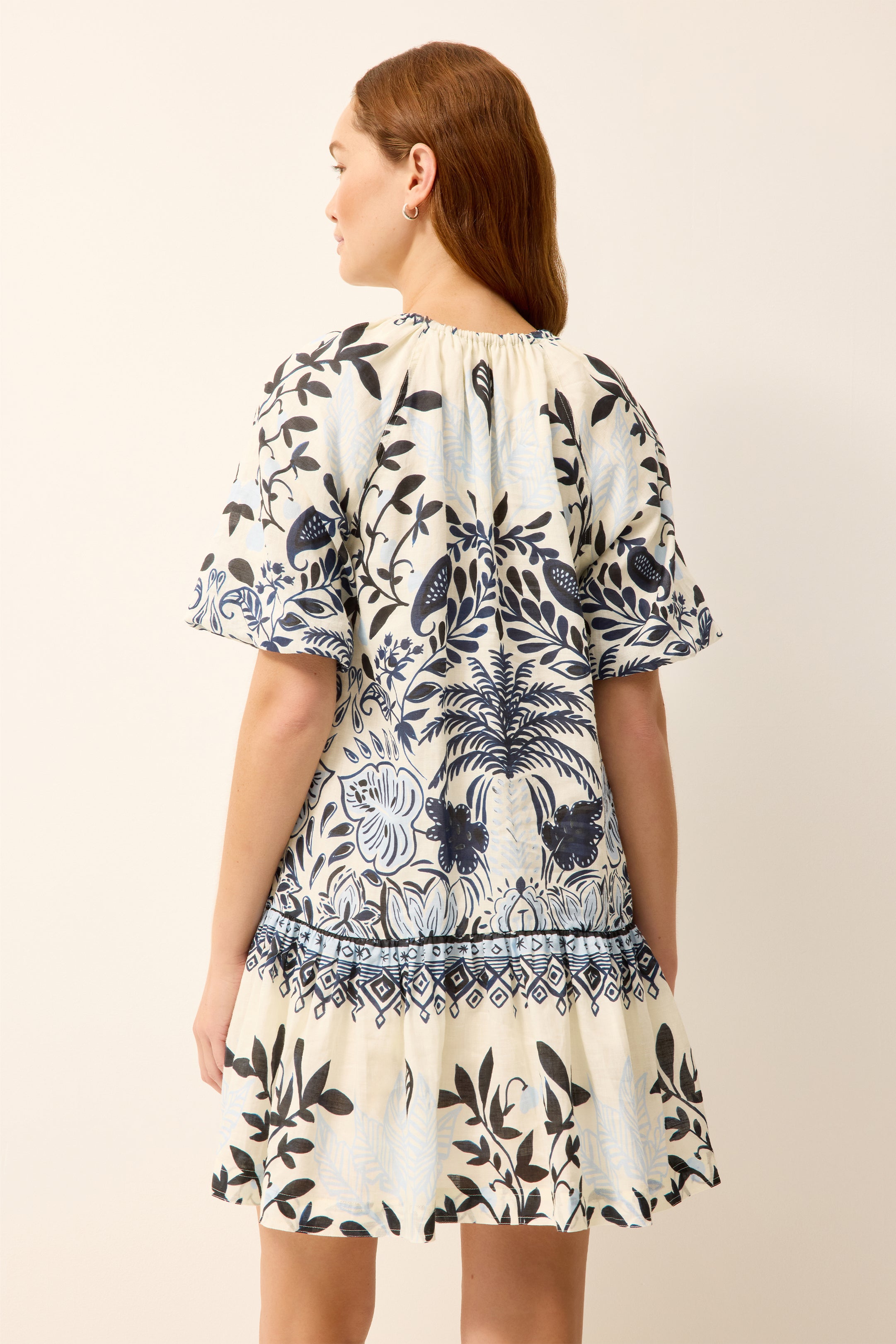 marie oliver dresses Lulu Dress Shore / M and a clean A ODELIAH DRESS - MADRAS /