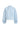 Light blue collared eyelet embroidered blouse