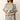 Blue multicolored floral printed drop shoulder top