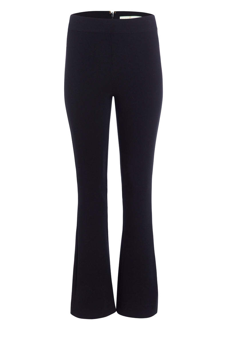 Oliver Black Shorter Length Straight Leg Pant, Ink - Pants & Leggings