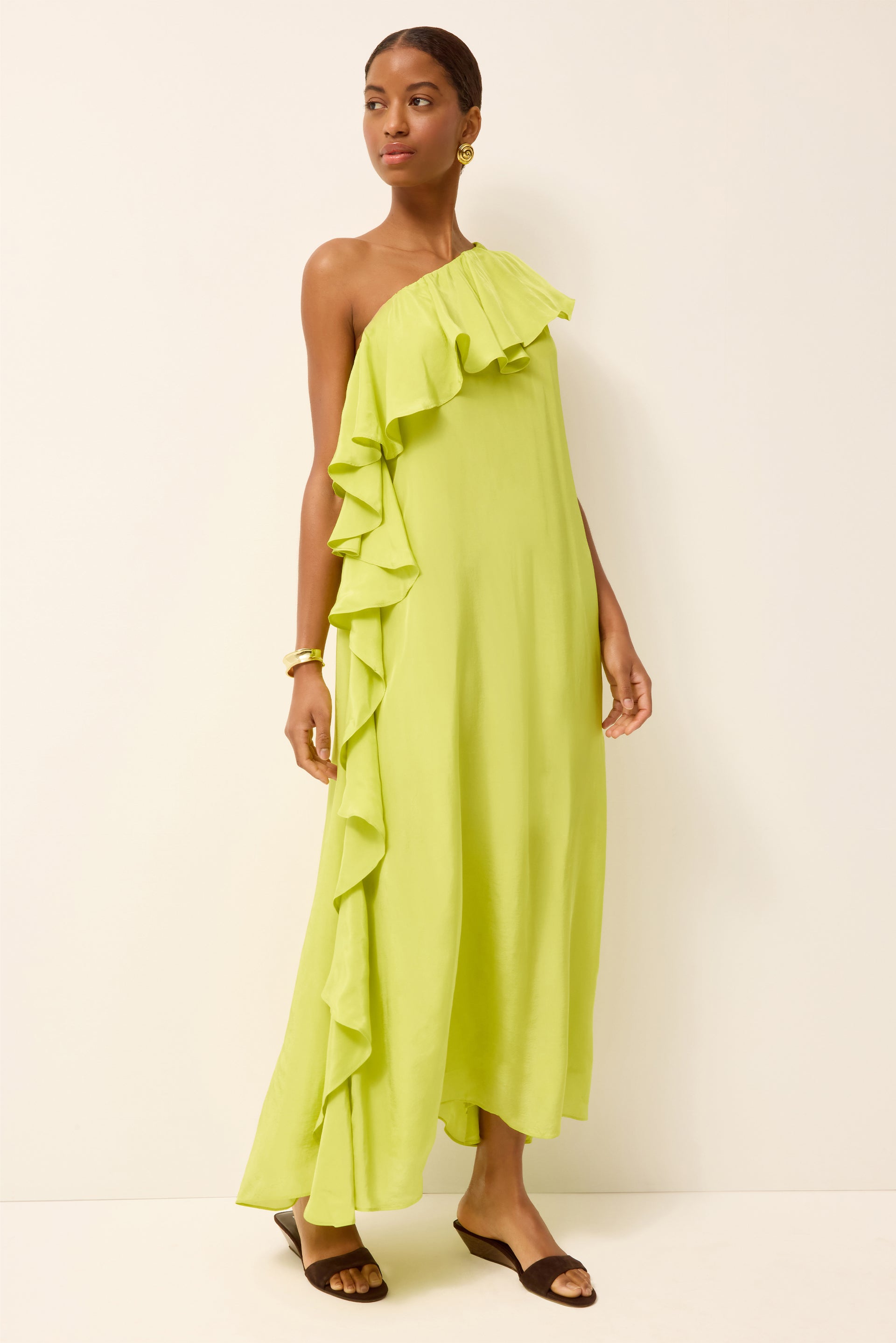 yellow dress with apples MORA DRESS – Marie Oliver