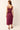 WIne red embroidered midi skirt 