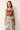 Wine red cropped top with multicolor floral embroidery 