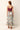 Red multicolored floral embroidered boxy fit cropped top