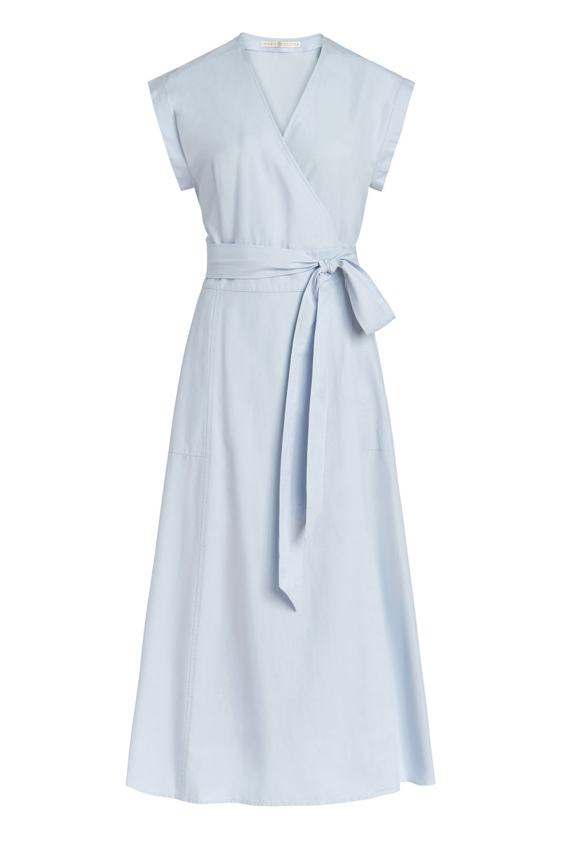 POLLY WRAP DRESS
