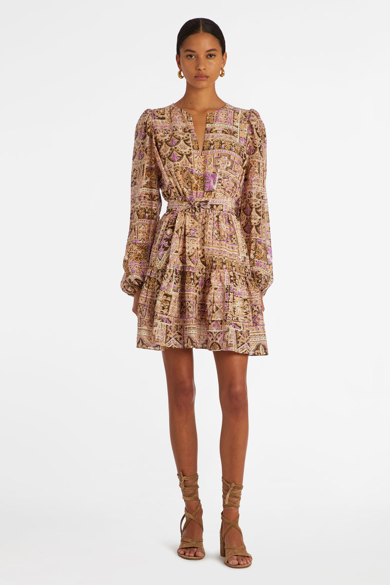 Long sleeve short dress