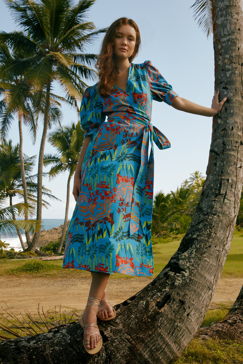 RITA WRAP DRESS