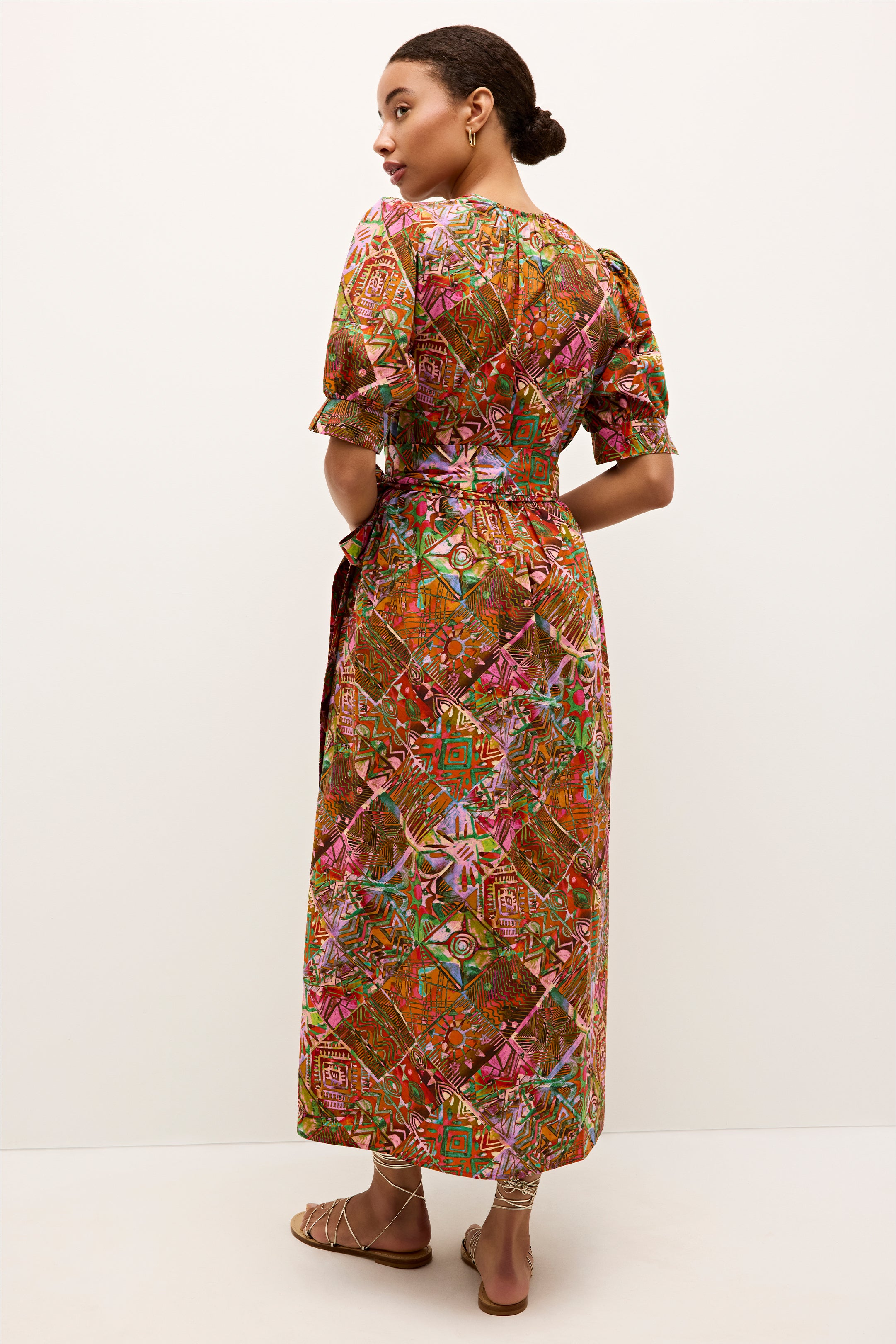 RITA WRAP DRESS TAHITI / XXS RITA WRAP DRESS TAHITI / XXS
