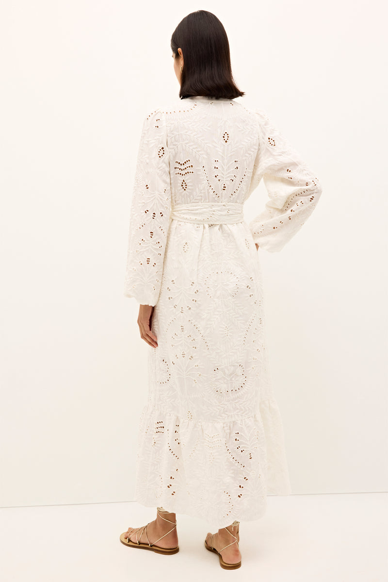HANNON EYELET DRESS
