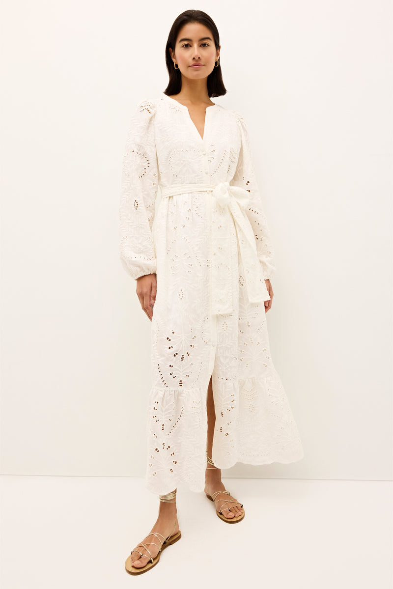 HANNON EYELET DRESS