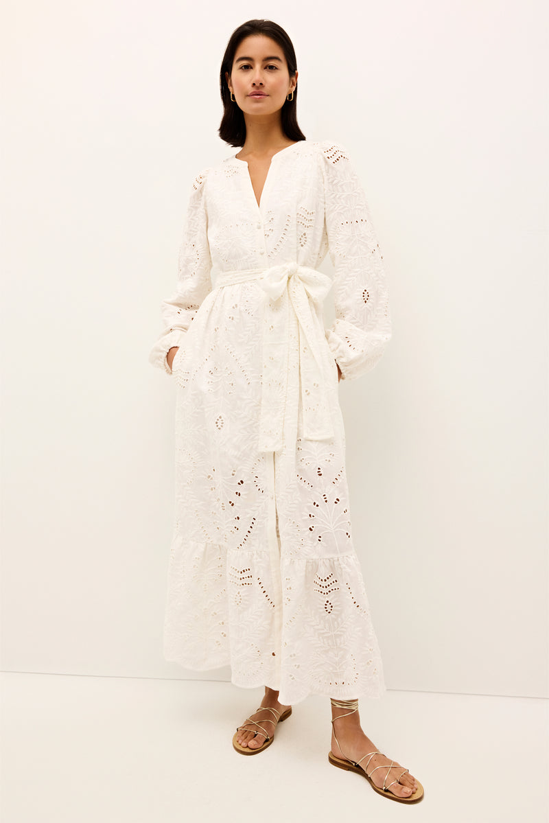 HANNON EYELET DRESS
