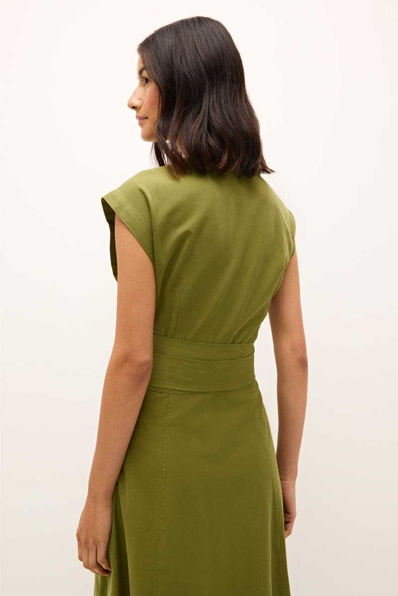 POLLY WRAP DRESS