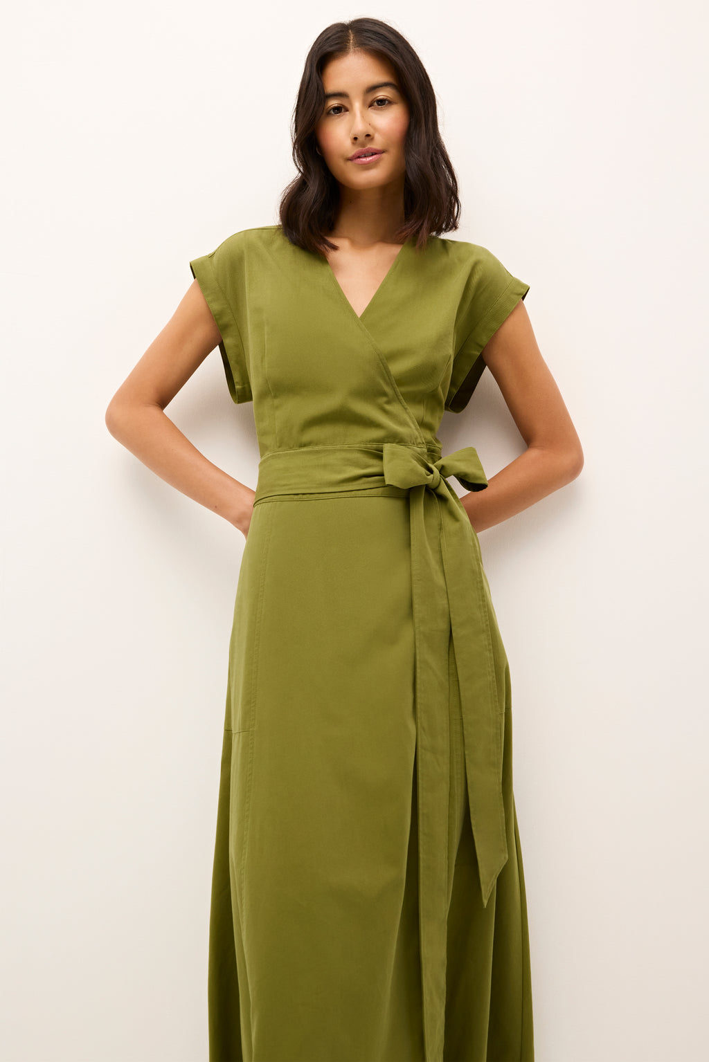 POLLY WRAP DRESS