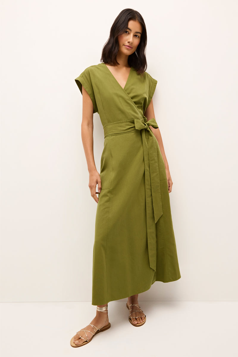 POLLY WRAP DRESS