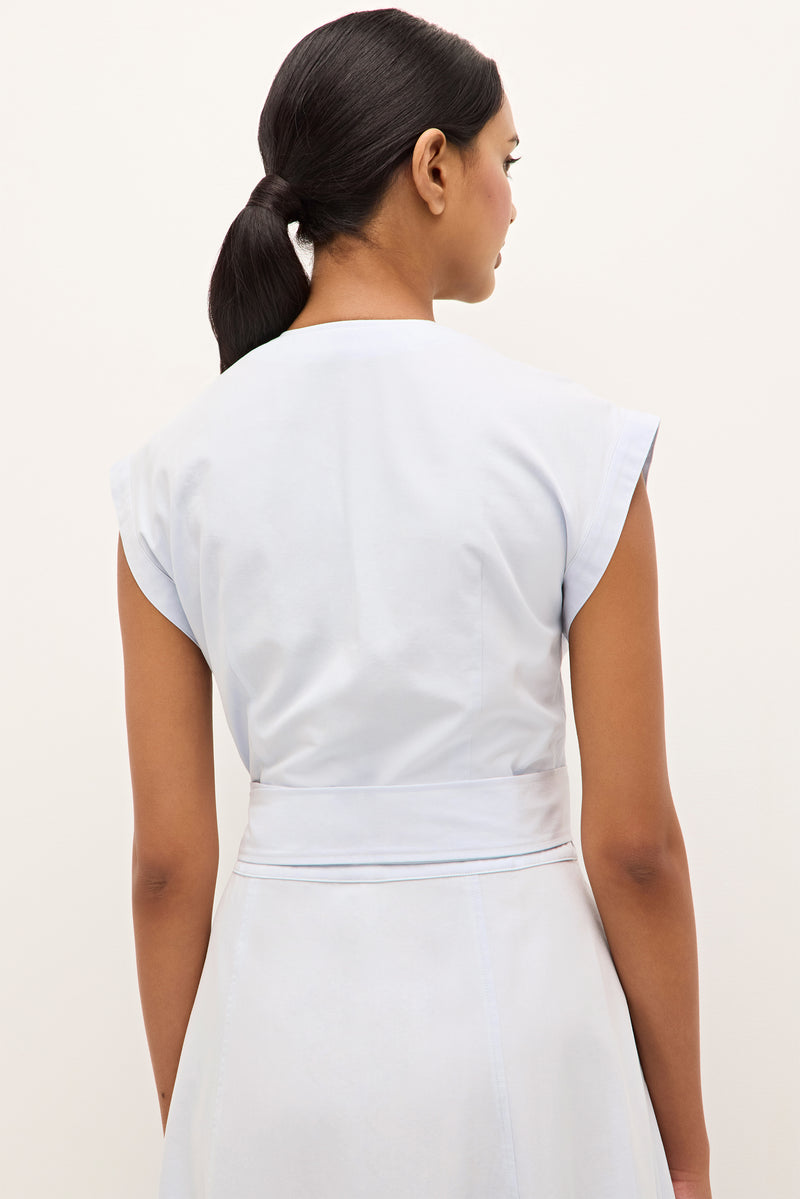 POLLY WRAP DRESS