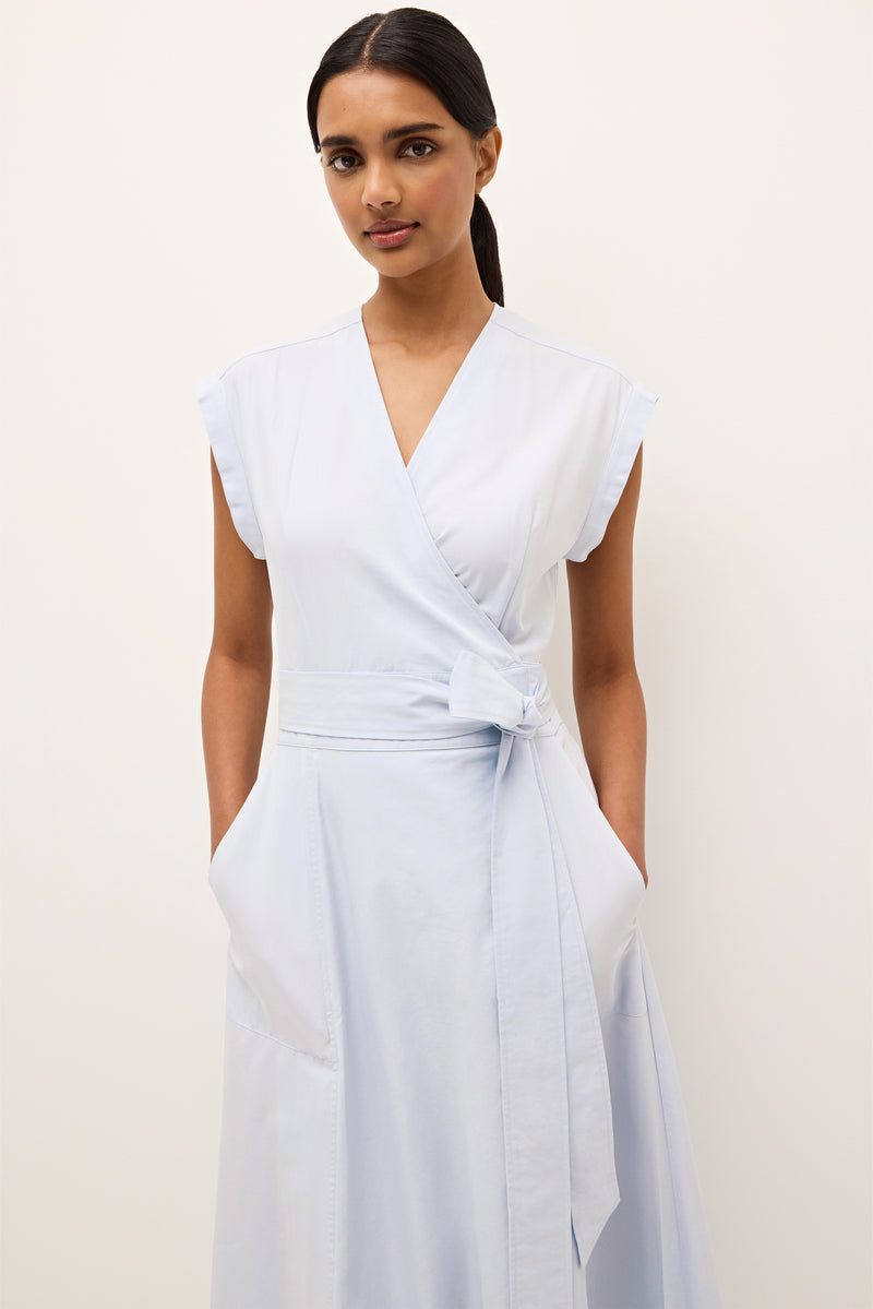 POLLY WRAP DRESS