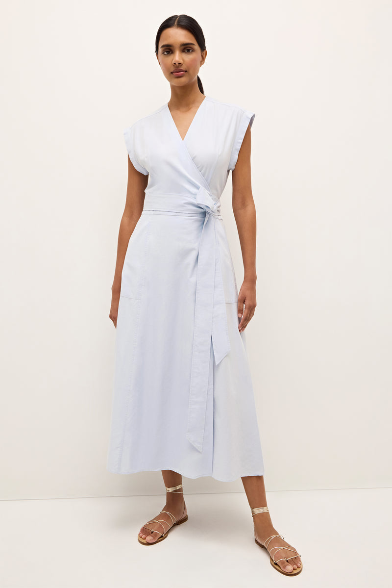 POLLY WRAP DRESS