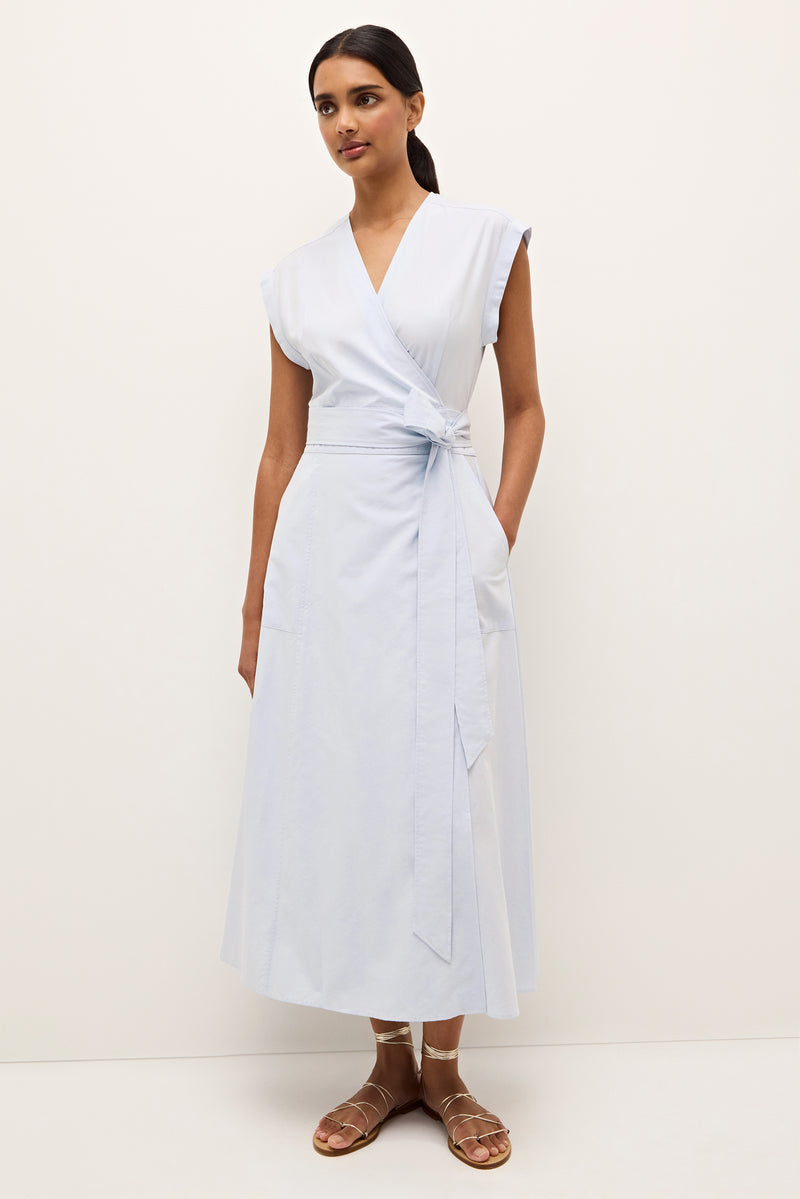 POLLY WRAP DRESS