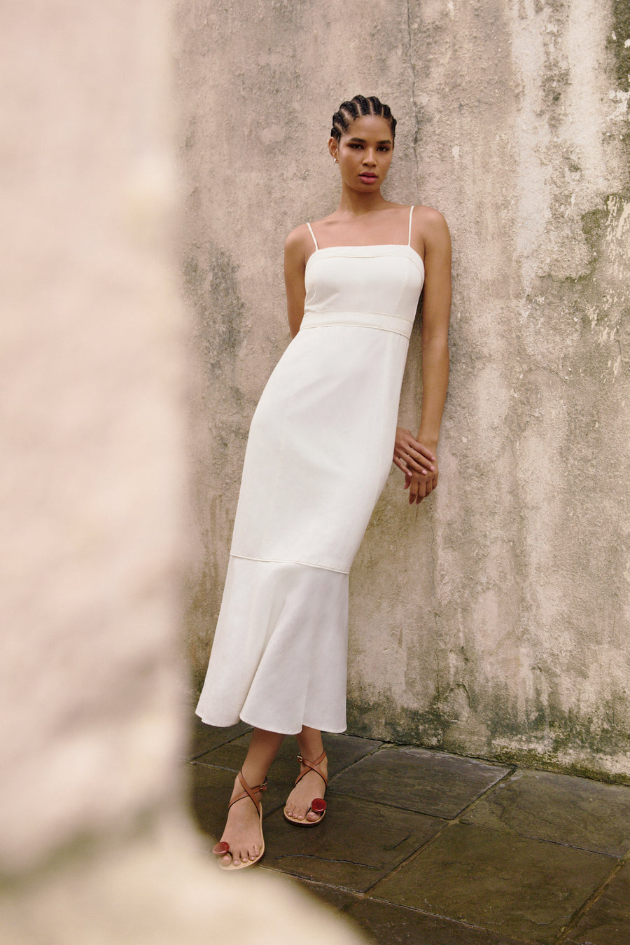 ワンピース ANDMARY Sabrina frill set dress mdl_1_cb4bf101-f769-425f-bb2e-