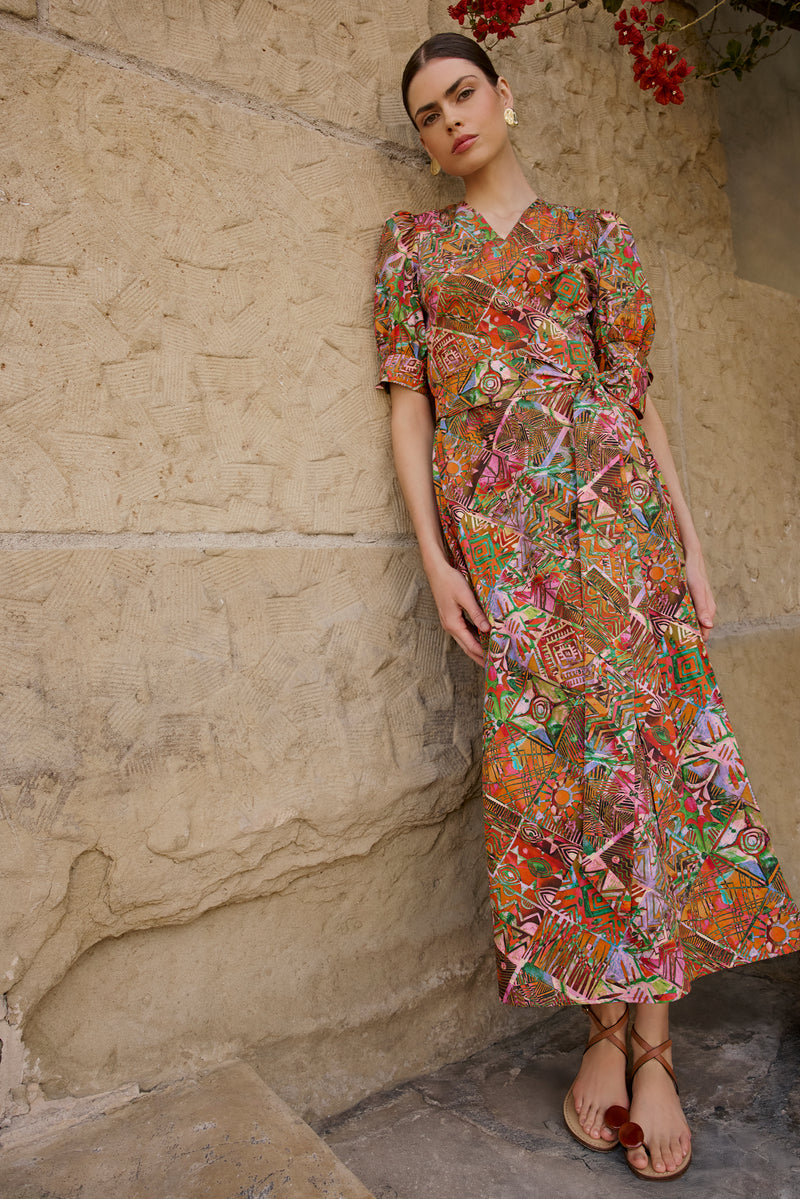 RITA WRAP DRESS