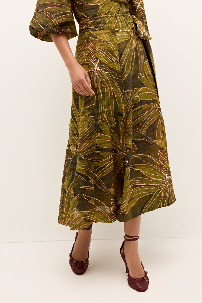 ESTINE WRAP SKIRT