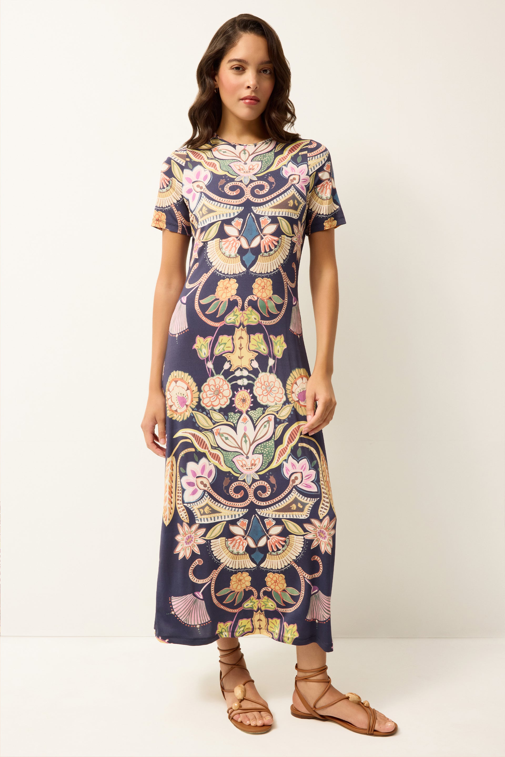 marie oliver dresses Mock Neck Long Dress w/ Tags ready look. The Dress Shop | Women's