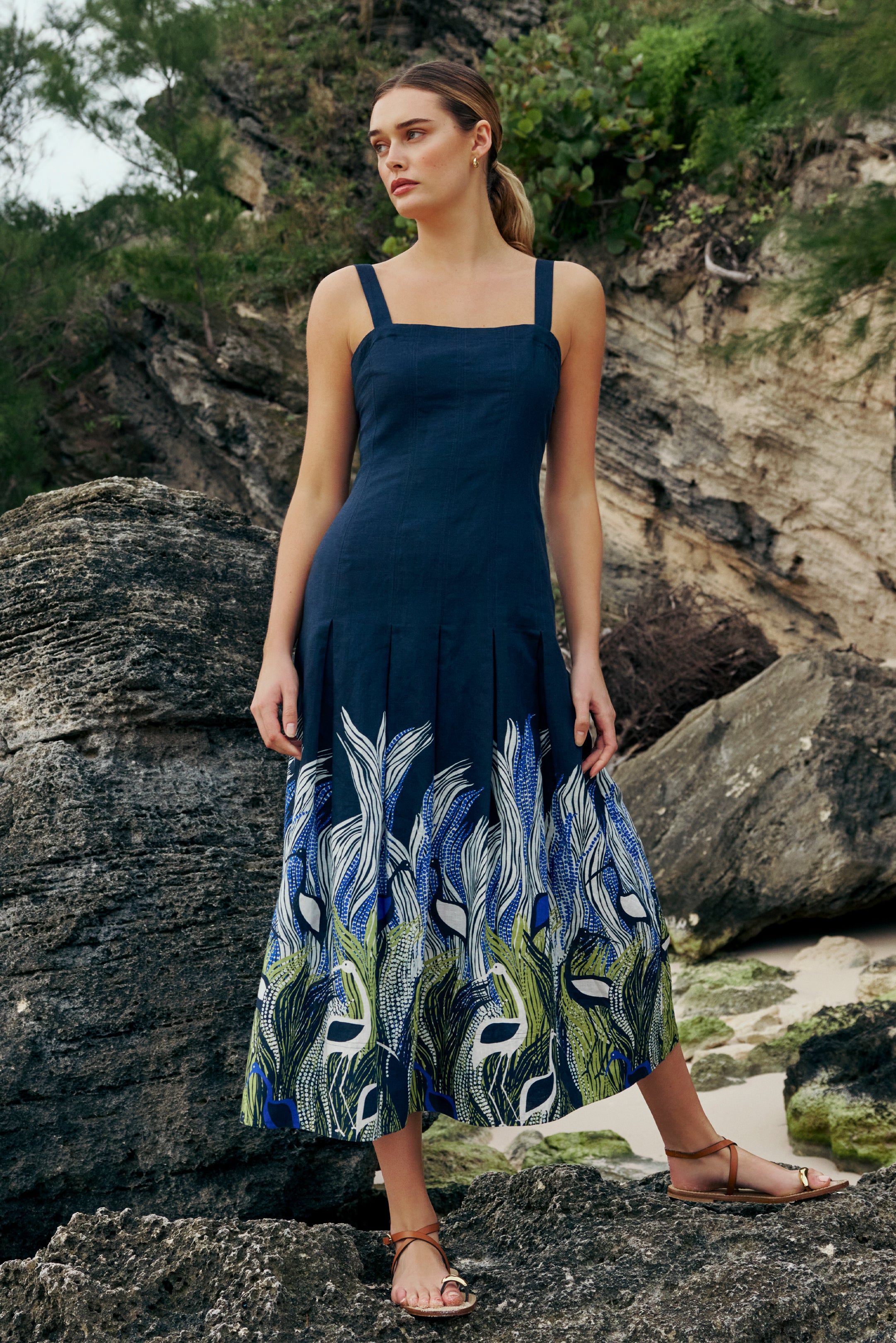 Dixon Dress - Heron / 6 Dixon Dress - Heron / 6