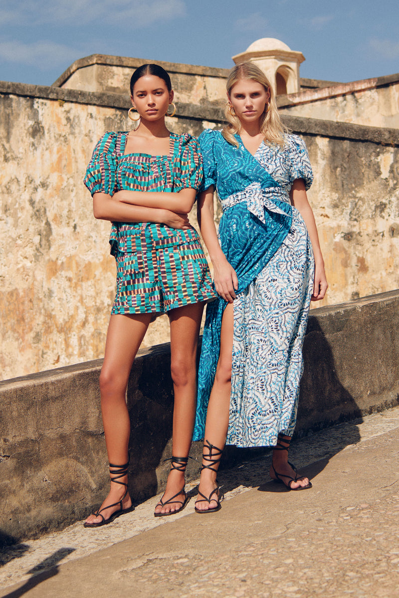 RHETT WRAP DRESS