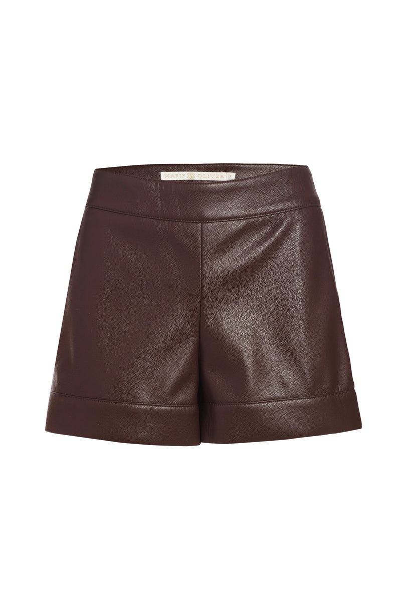 MIA VEGAN LEATHER SHORT